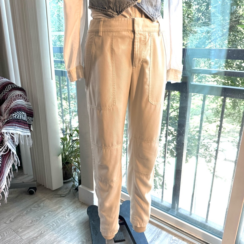 Vince Cream Ankle Pants